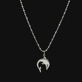 CITLALI Joya Sterling Silver Dolphin Necklace