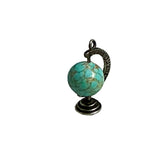 Sterling Silver Spinning Globe Charm Vintage Danecraft