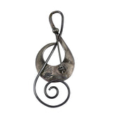 Mexican Sterling Silver Musical Brooch- Signed Vintage signed