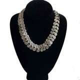 Sterling Silver Spiral Coils Necklace & Bracelet Set
