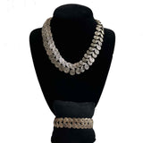 Sterling Silver Spiral Coils Necklace & Bracelet Set