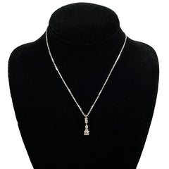 Swarovski Crystal Rhodium Plated Necklace