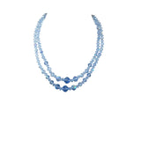 Light Blue Sapphire Swarovski Crystal Necklace