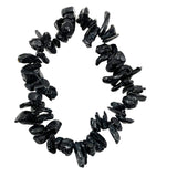 Black Tektite Nugget Beads