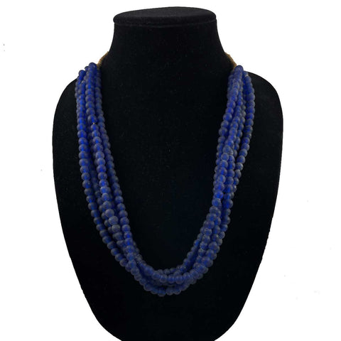 Multi Layer Beaded Necklace with Statement Tibetan Pendant – A Local Tribe