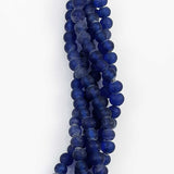 Tibetan Blue Glass Antique Bead Necklace