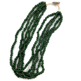 Tibetan Green Antique Bead Necklace
