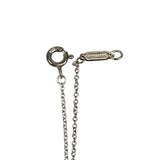 Sterling Silver Tiffany & Co Double Heart Tag Necklace