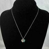 Sterling Silver Tiffany & Co Double Heart Tag Necklace