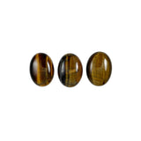 Tiger's Eye Oval Gemstone Cabochons 25mm