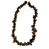 Tiger's Eye Gemstone Chip Strand