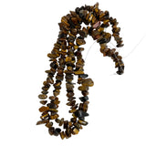 Tiger's Eye Gemstone Chip Strand