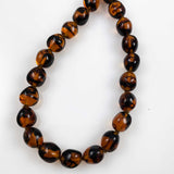 Tortoise Glass Beaded Necklace