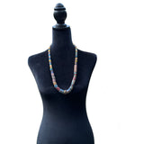 African trade beads necklace mixed colors