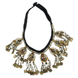 Afghan Middle Eastern Tribal Coin Necklace