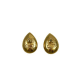 Back of Trifari earrings vintage

