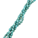 Turquoise Barrel Beads 14mm large