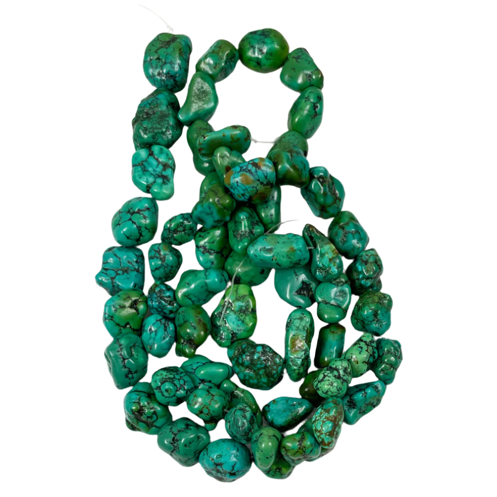 Turquoise Polished Nugget Beads