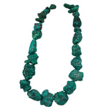 Genuine Turquoise Large Polished Nugget Beads