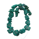 Genuine Turquoise Large Polished Nugget Beads