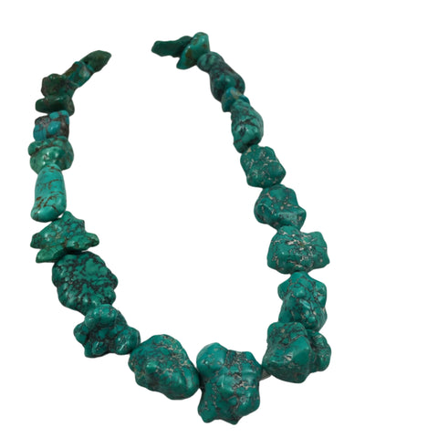 Genuine Turquoise Large Polished Nugget Beads