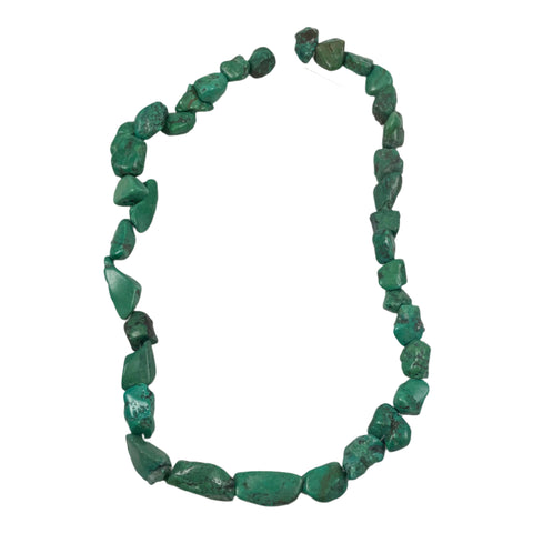 Genuine Turquoise Polished Nugget Beads