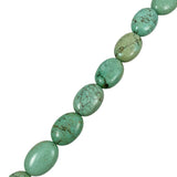 Genuine Turquoise Large Flat Oval Beads 25mm