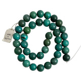 Natural Turquoise 11mm Round Beads Hong Kong