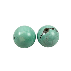 Large Turquoise Round Beads 25mm