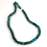 Natural Turquoise Tube Beads