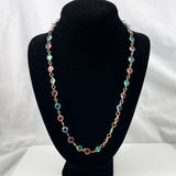 Pastel Crystal Necklace by Two Sisters