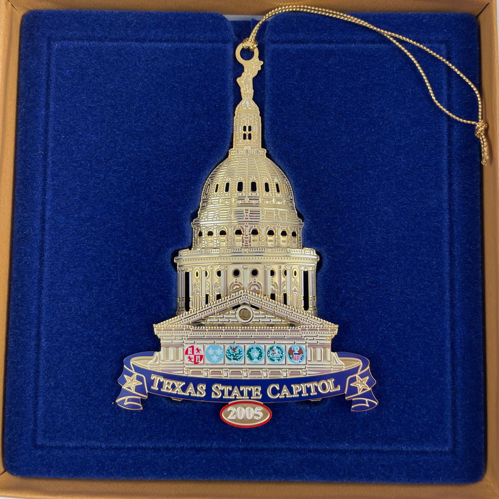 Texas Capitol Christmas Ornament 2005