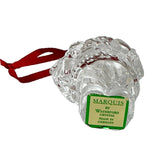 Waterford Marquis Crystal Santa Claus Ornament Label