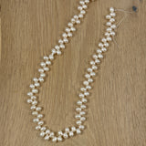 Freshwater Pearls White Top Drilled 8mm