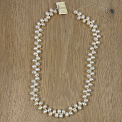 Freshwater Pearls White Top Drilled 8mm