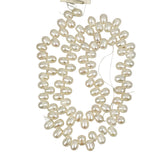 Freshwater Pearls White Top Drilled 8mm