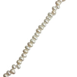 Freshwater Pearls White Top Drilled 9 x 7mm