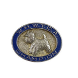 WHWTCA Westie Dog Champion Enamel Pin