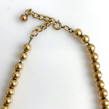 Winard Gold Bead Necklace Yellow Gold