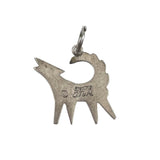 Navajo Sterling Silver Coyote Pendant