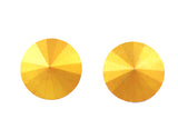 Swarovski Jonquil 1122 Rivolis 18mm - Gold Foil Backs