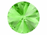 Swarovski Peridot 1122 Rivolis 18mm - Gold Foil