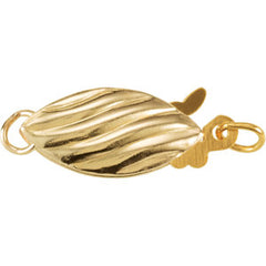 Gold Filled Marquis Safety Clasp 14mm