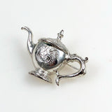 1928 Silver Teapot Pin