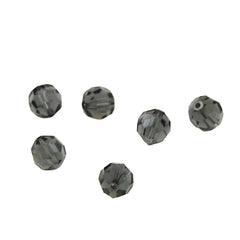Swarovski 7mm Morion Crystal Beads 199 - 12
