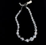 Swarovski Model 34 White Givre Graduated strands Rare Crystal Beads