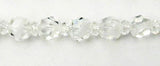 Swarovski Model 36 White Givre 10mm strands Crystal Beads