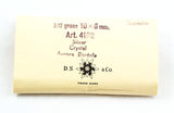 Package of Swarovski 4102 Silver Crystal AB Stones 10 x 8mm