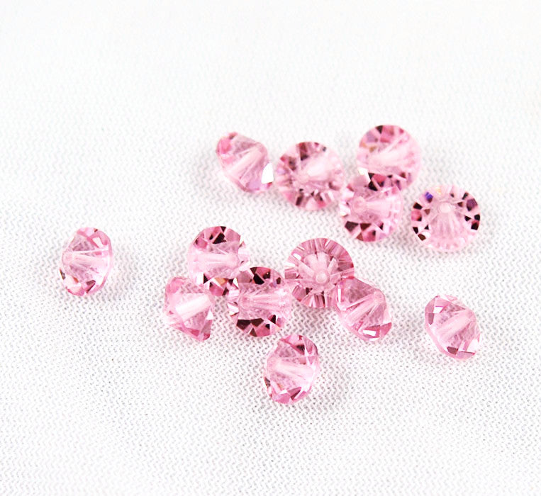 Swarovski Light Rose Article 42 8mm Crystal Beads