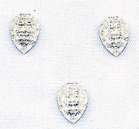 Swarovski Article 4328/1 Crystal Gold Foiled 10mm